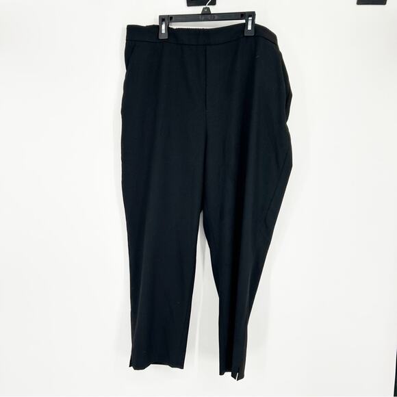 Banana Republic Factory Black Hayden Pant Size 16 Casual Basic Minimalist - Picture 1 of 7